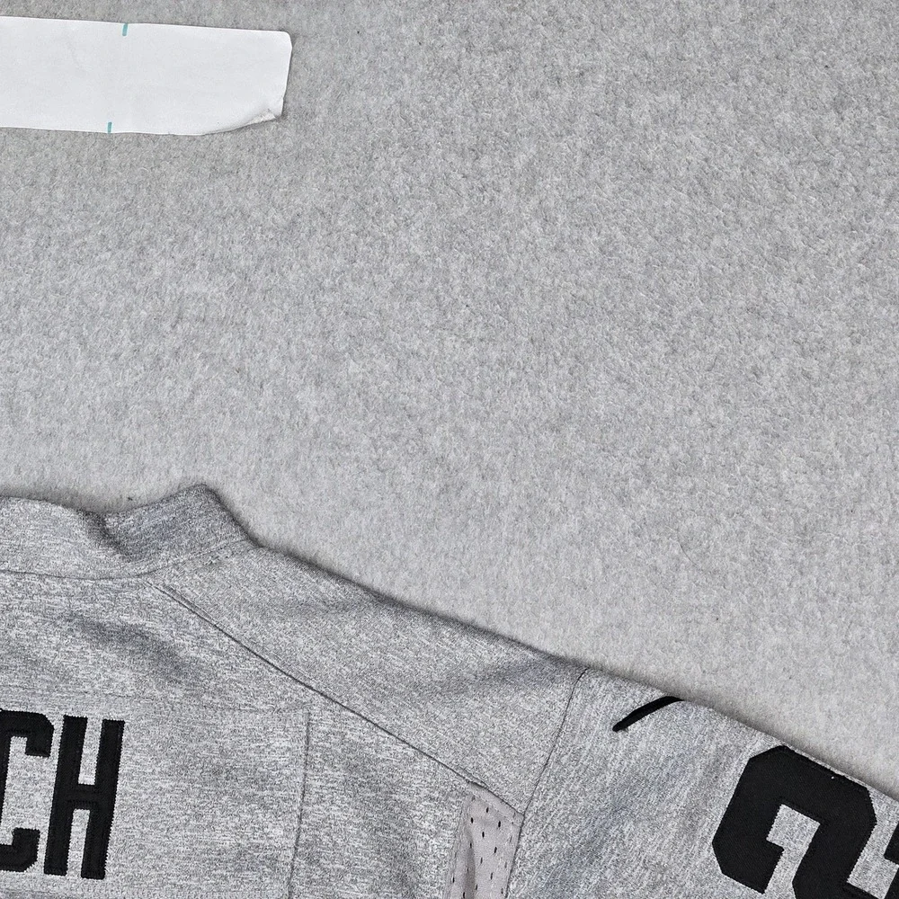 Oakland Raiders Men Jersey S Gray Nike Marshawn Lynch 24
